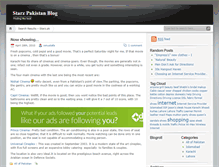 Tablet Screenshot of blog.starz.pk